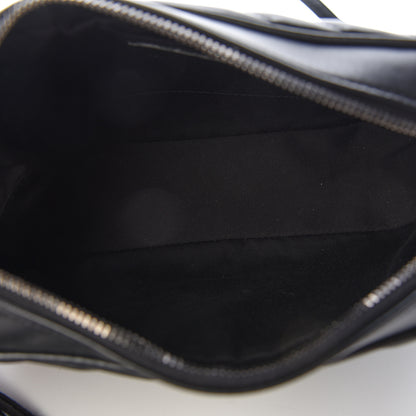 Saint Laurent Calfskin Matelasse Monogram Lou Camera Bag Black 5 of 10