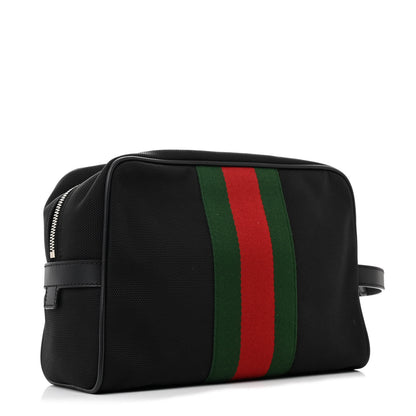 Gucci Techno Canvas Web Toiletry Case Black 3 of 9