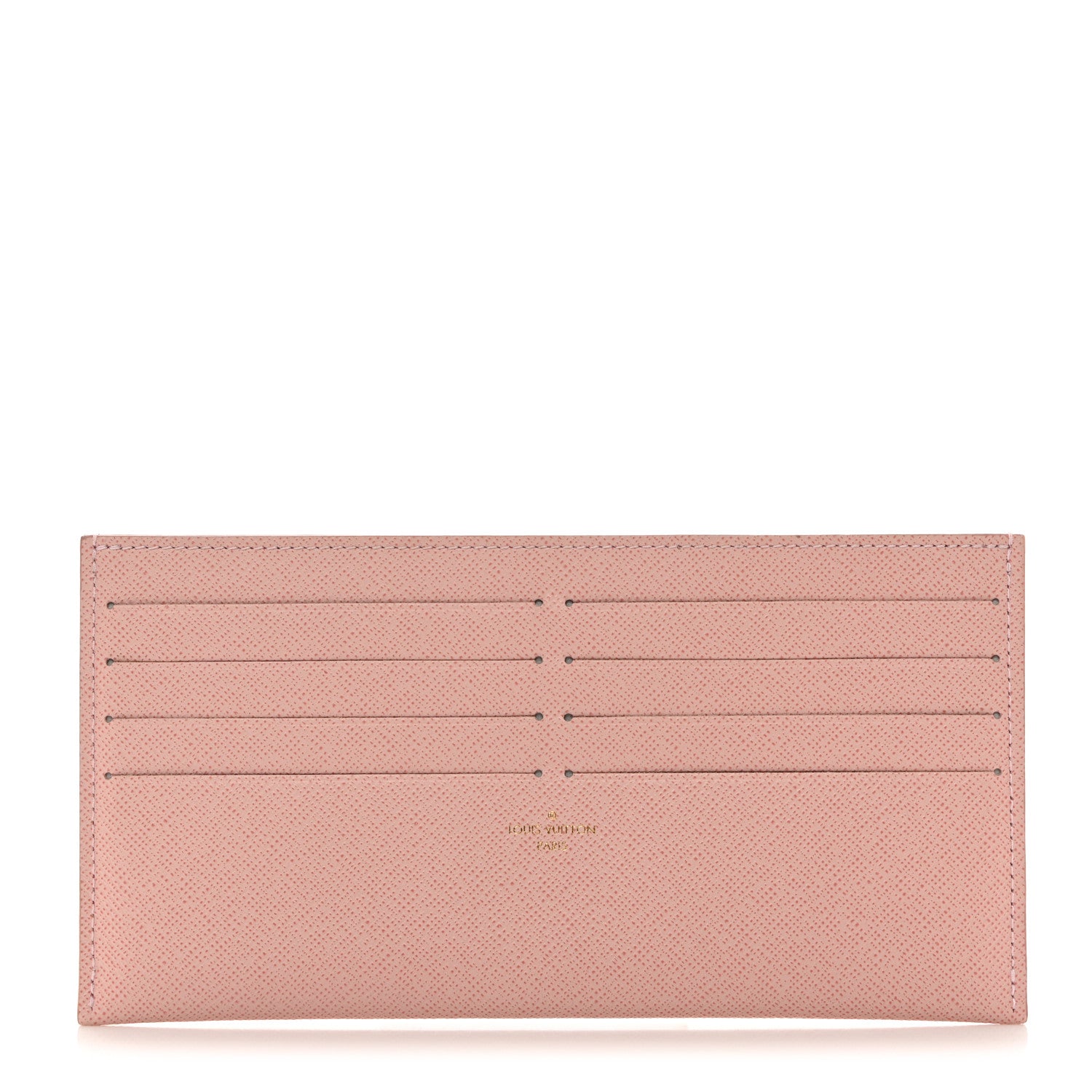 Louis Vuitton Calfskin Felicie Card Holder Insert Rose Ballerine 1 of 6