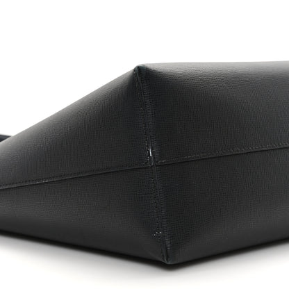 Tom Ford Grained Calfskin Small T Tote Black 8 of 13