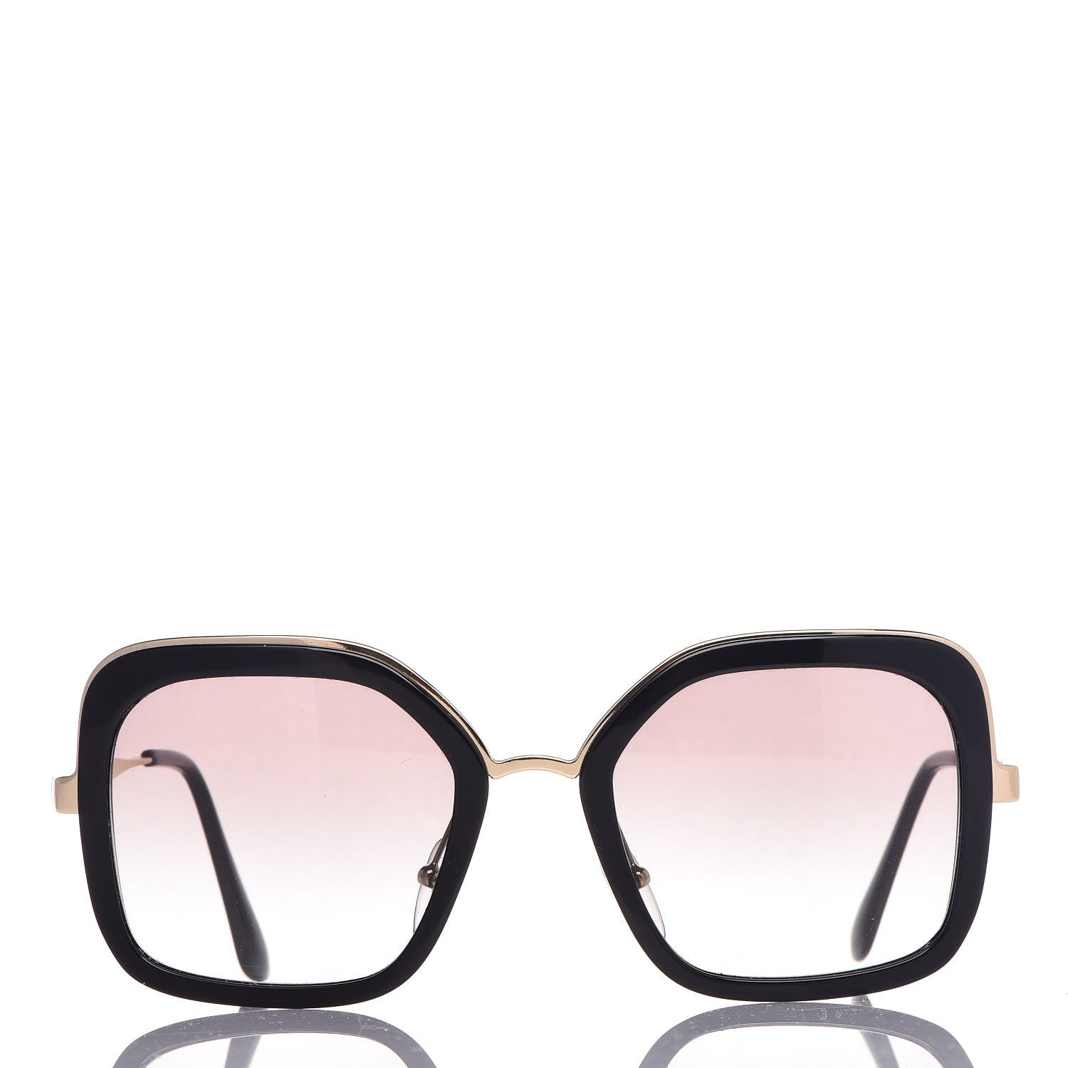 Prada Sunglasses SPR 57U Black 2 of 8