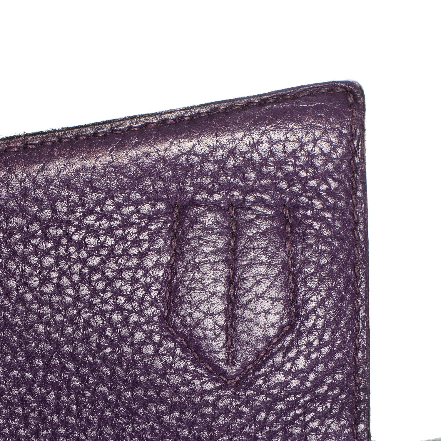 Hermes Taurillon Clemence Jypsiere 34 Ultraviolet 17 of 25