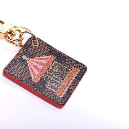 Louis Vuitton Damier Ebene Illustre Carousel Bag Charm Key Ring 3 of 3