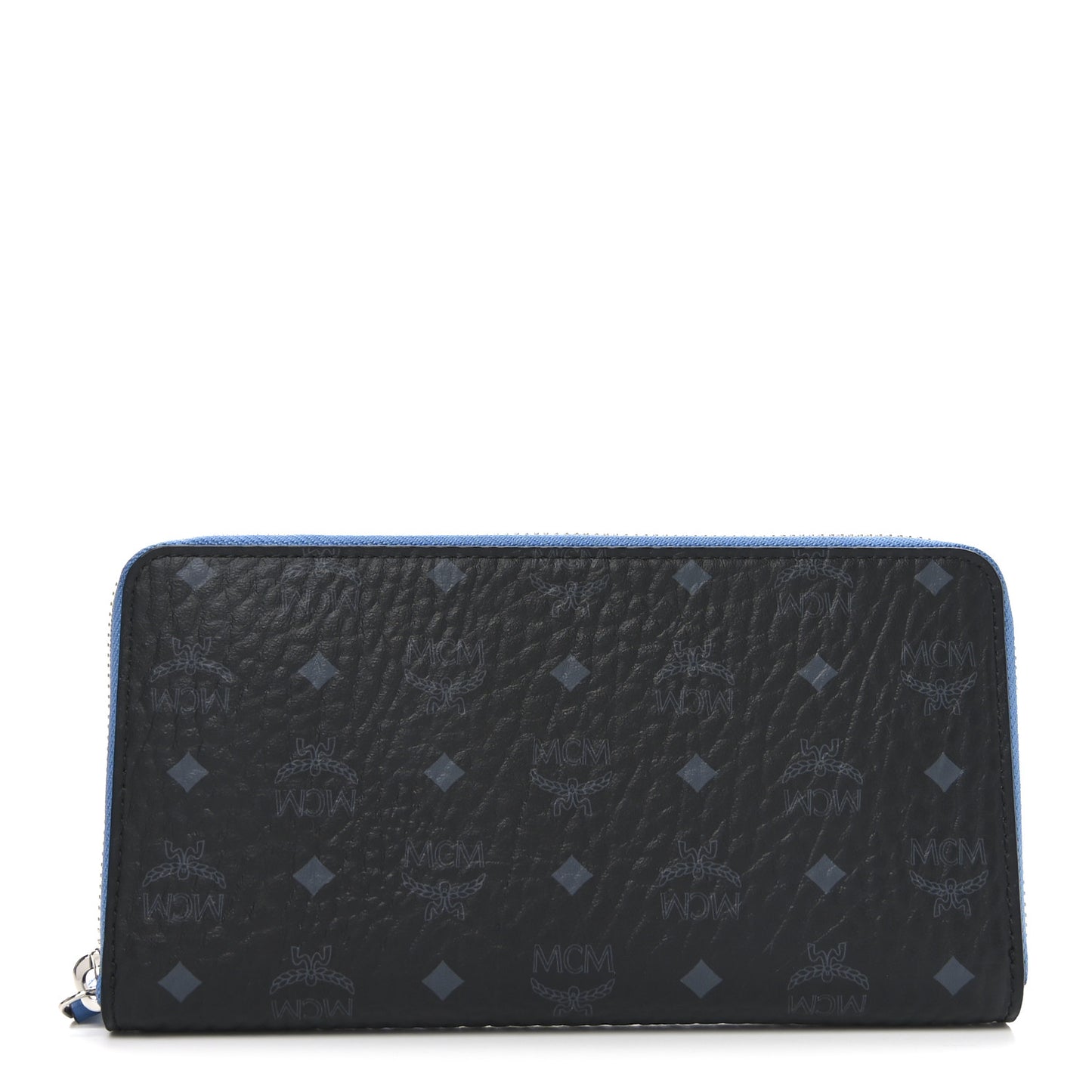 Visetos Large Zip Around Wallet Black