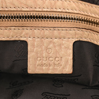 Gucci Snakeskin Medium Jockey Hobo Brown 6 of 15