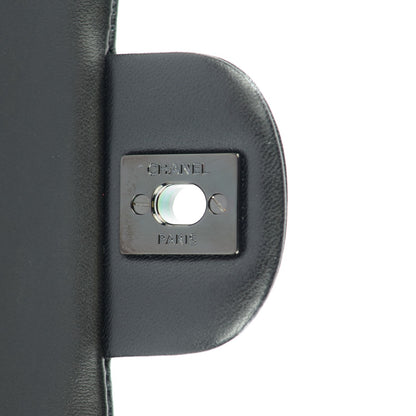 Chanel Lambskin Chevron 11.12 Medium Double Flap So Black 7 of 8