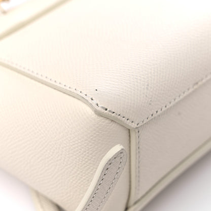 Celine Grained Calfskin Pico Belt Bag Rice 9 of 14