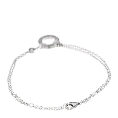 Cartier 18K White Gold Diamond LOVE Bracelet 2 of 5