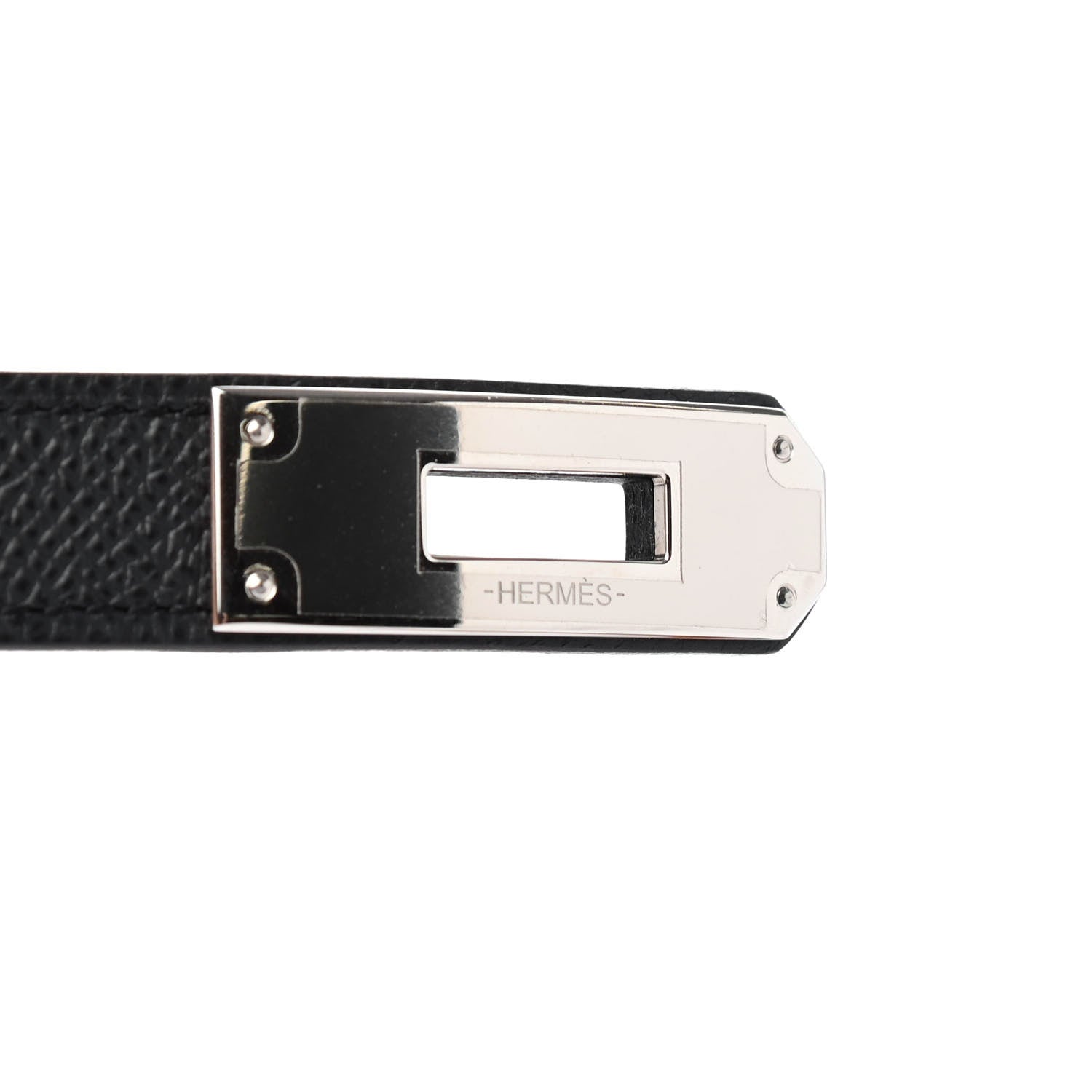 Hermes Epsom Kelly Belt Black 4 of 4