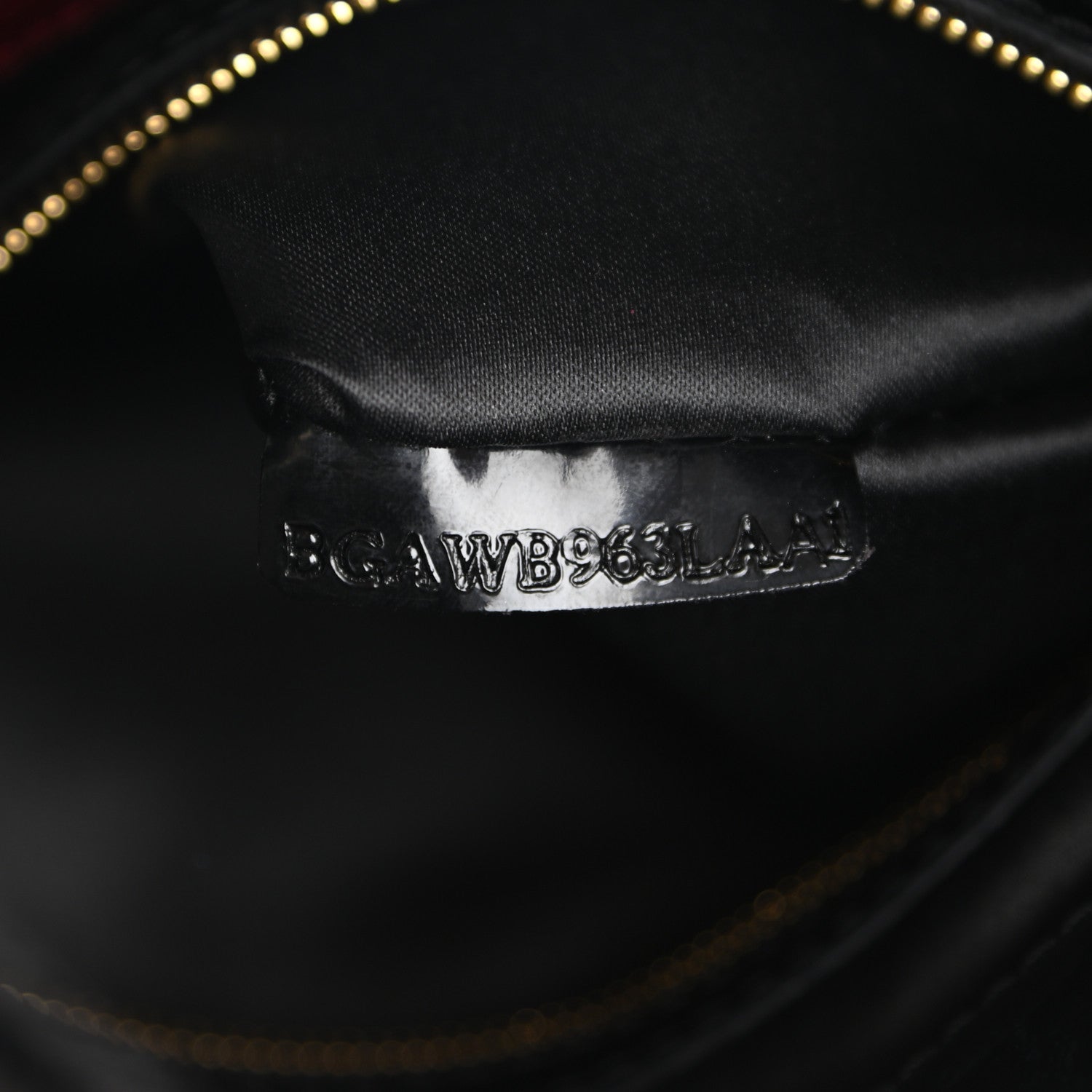 Valentino Garavani Patent Lacca Small Nuage Bow Hobo Black 7 of 17