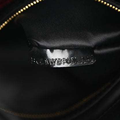 Valentino Garavani Patent Lacca Small Nuage Bow Hobo Black 7 of 17