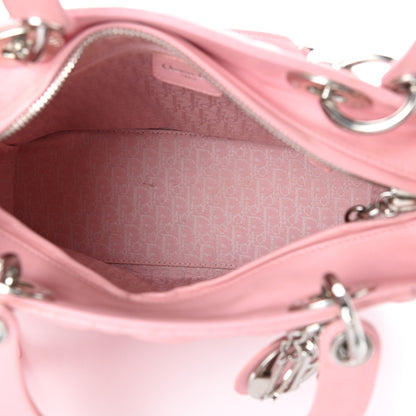Christian Dior Lambskin Cannage Medium Lady Dior Light Pink 1 of 9