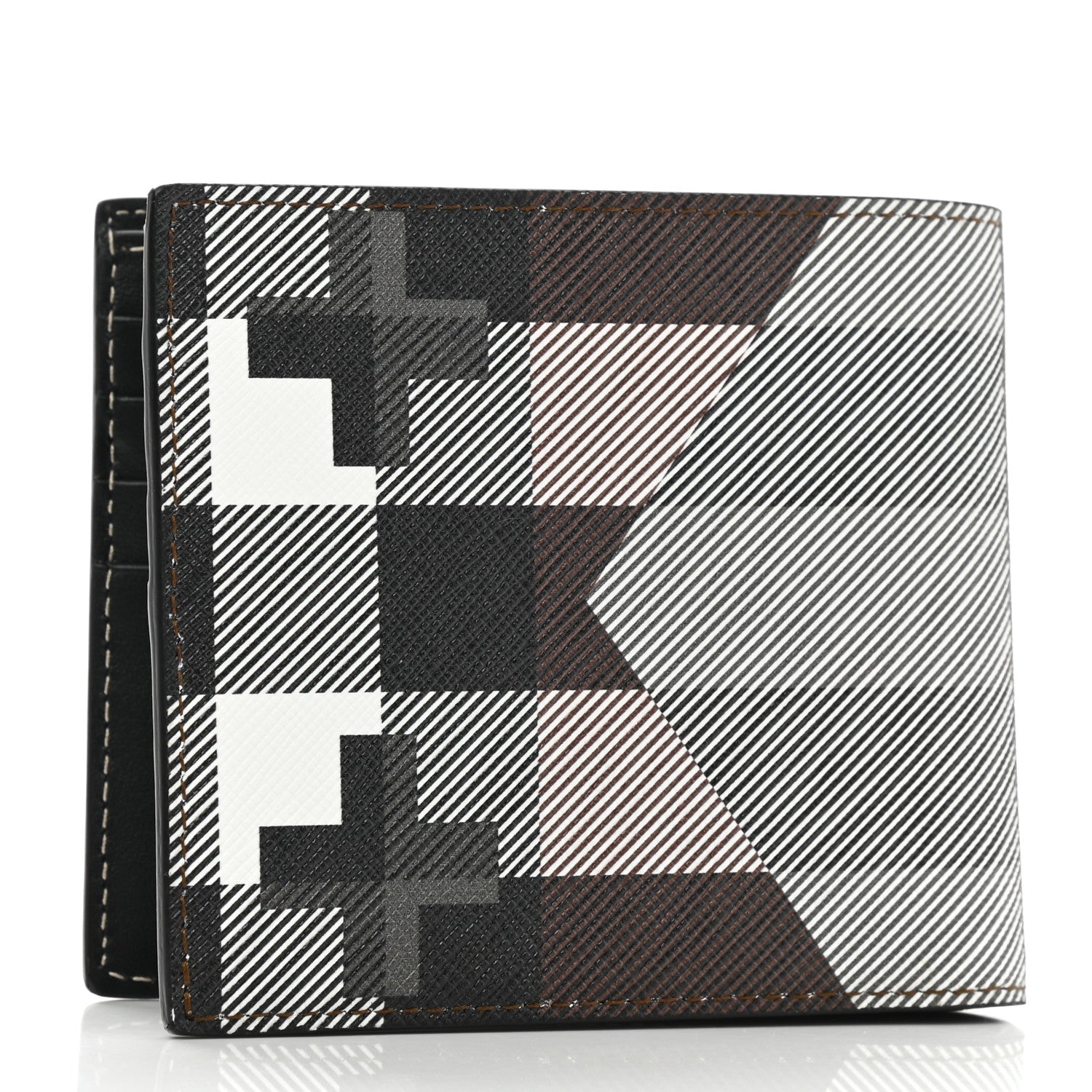 Burberry Geometric Check International Bi-Fold Wallet 3 of 7