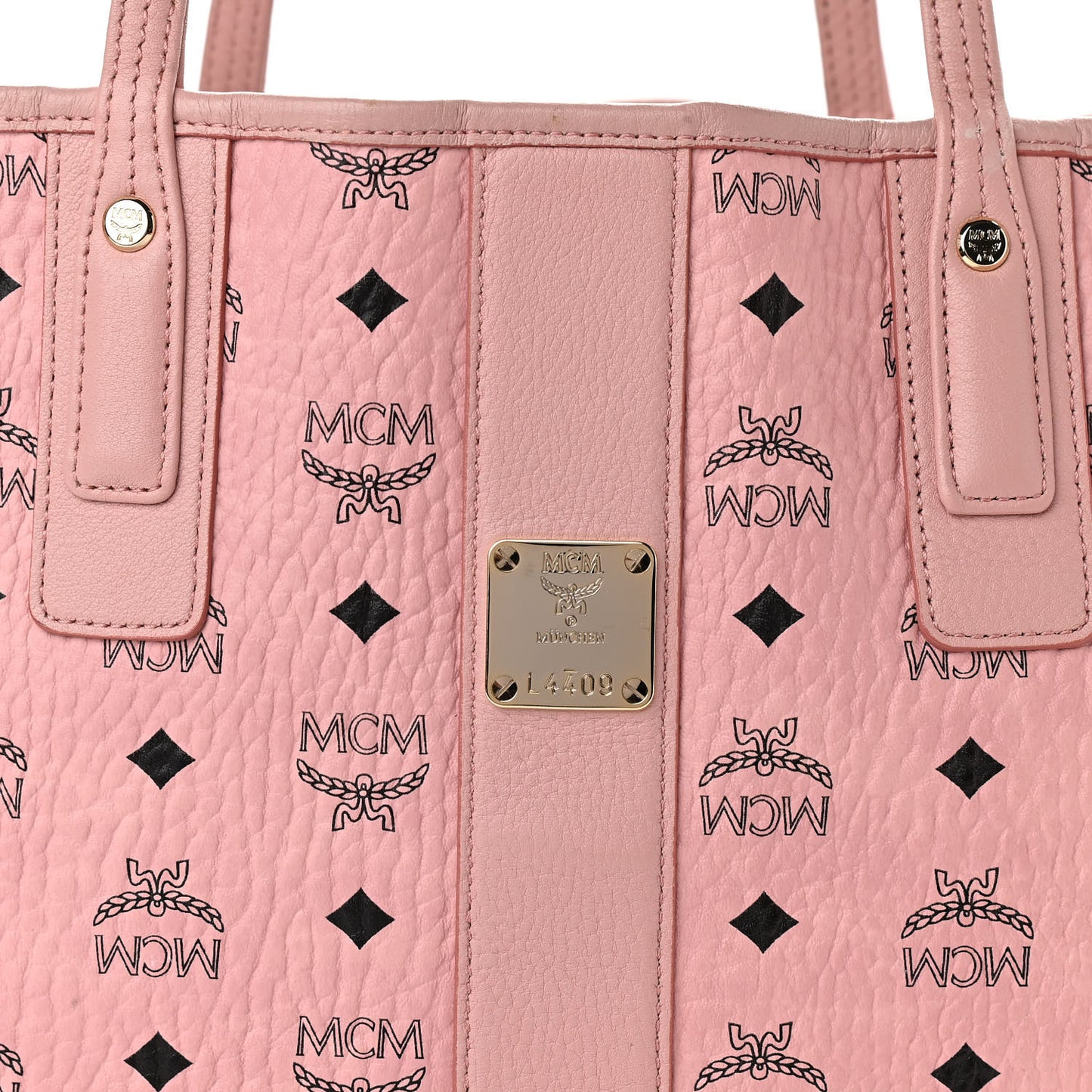 Visetos Medium Liz Reversible Shopper Tote Soft Pink