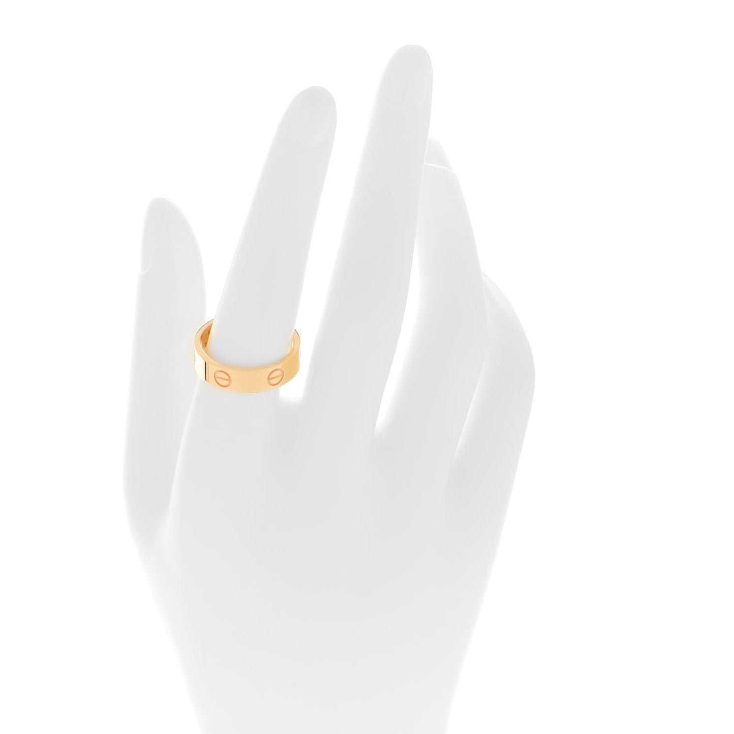 18K Yellow Gold 5.5mm LOVE Ring 58 8.25