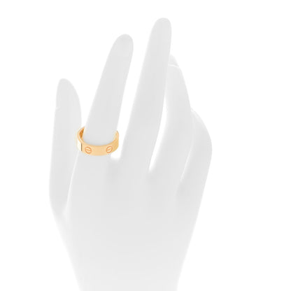 Cartier 18K Yellow Gold 5.5mm LOVE Ring 58 8.25 2 of 5