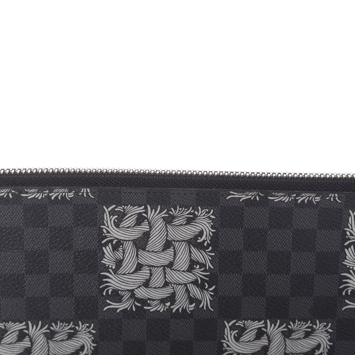 Louis Vuitton Damier Graphite Rope Pochette Jour PM White 10 of 10