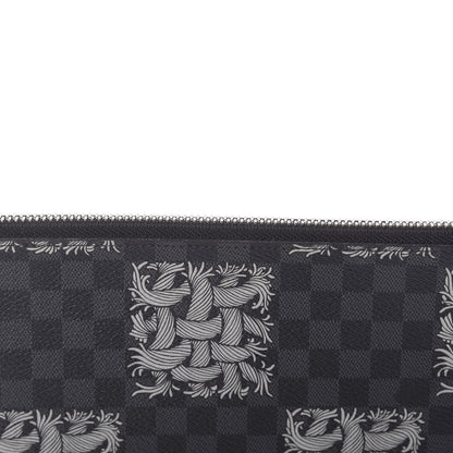 Louis Vuitton Damier Graphite Rope Pochette Jour PM White 10 of 10