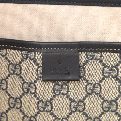 Gucci GG Plus Monogram Medium Signature Web Loop Tote Navy 6 of 10