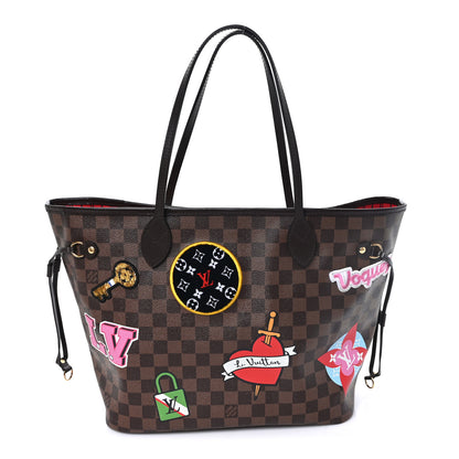 Louis Vuitton Damier Ebene Travel Stickers Neo Neverfull MM 1 of 12