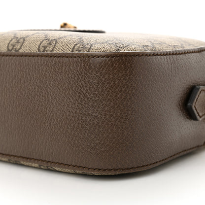 Gucci GG Supreme Monogram Web Neo Vintage Shoulder Bag Beige New Acero Crop 10 of 15