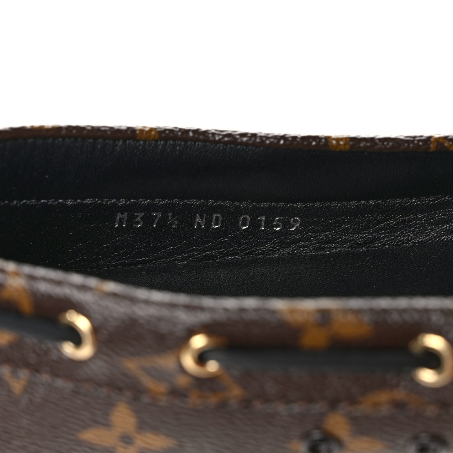 Patent Monogram Gloria Loafers 37.5