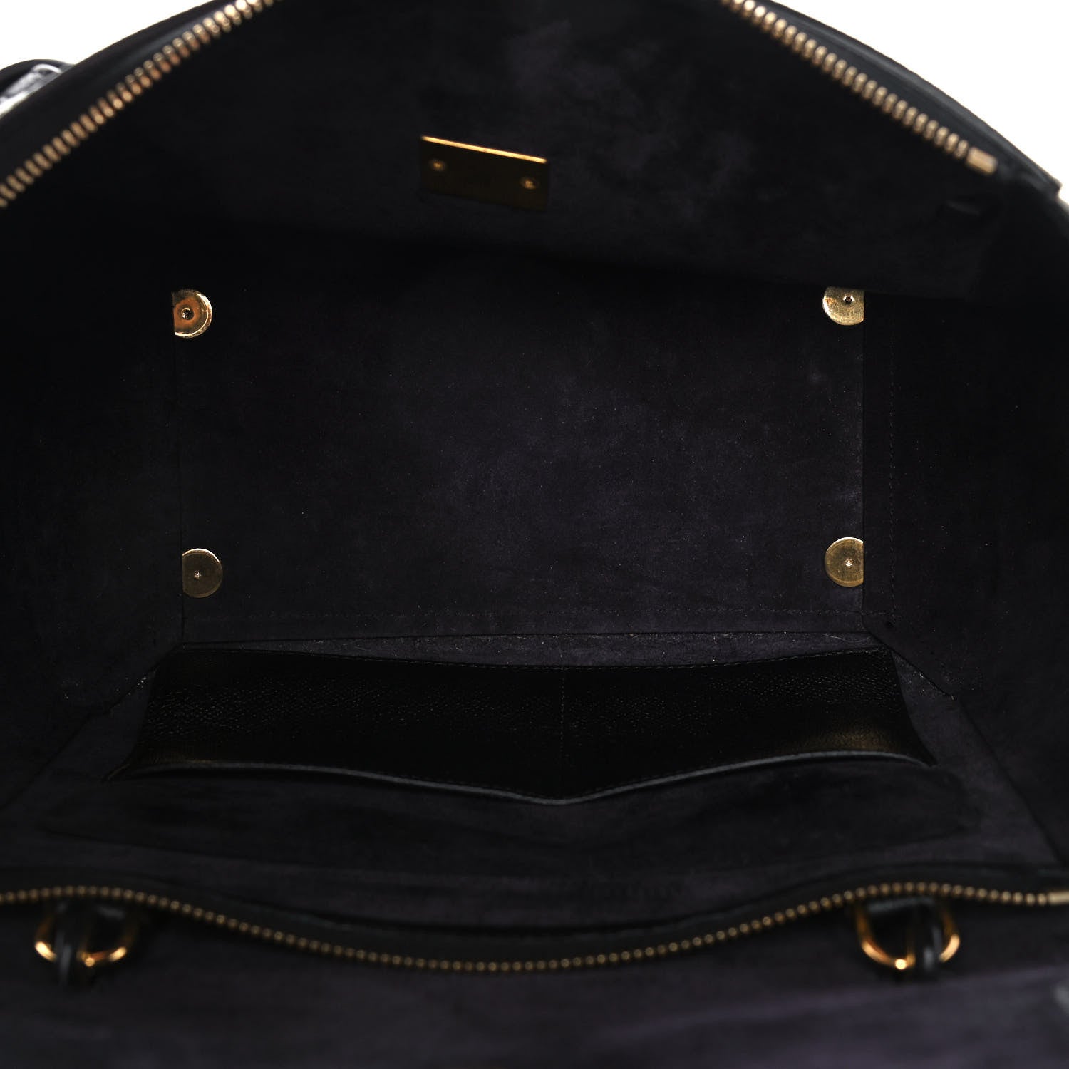 Celine Grained Calfskin Mini Belt Bag Black 4 of 12