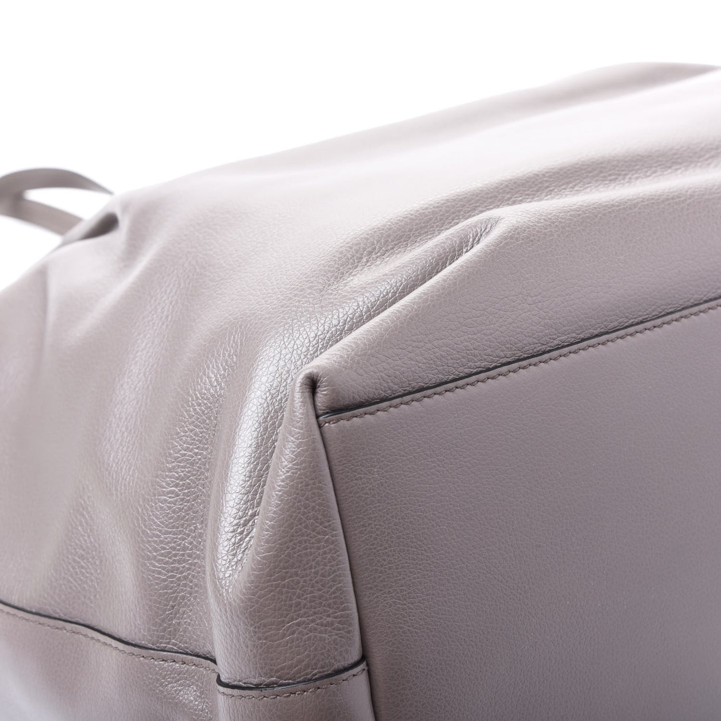 Glace Calf Shopping Tote Argilla