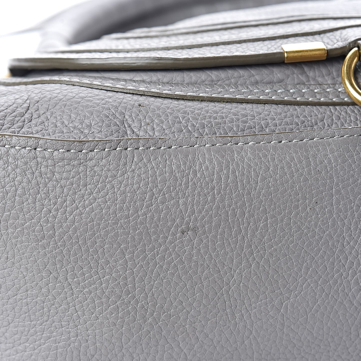 Calfskin Medium Marcie Satchel Cashmere Grey