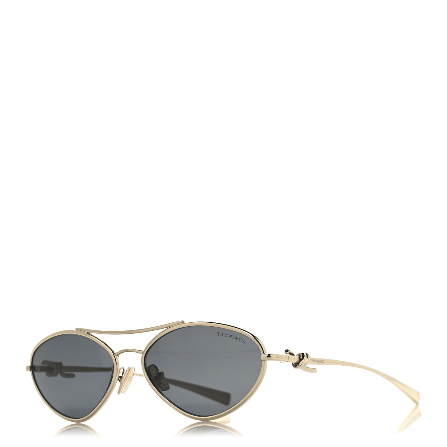 Metal Knot Sunglasses TF3117 Pale Gold