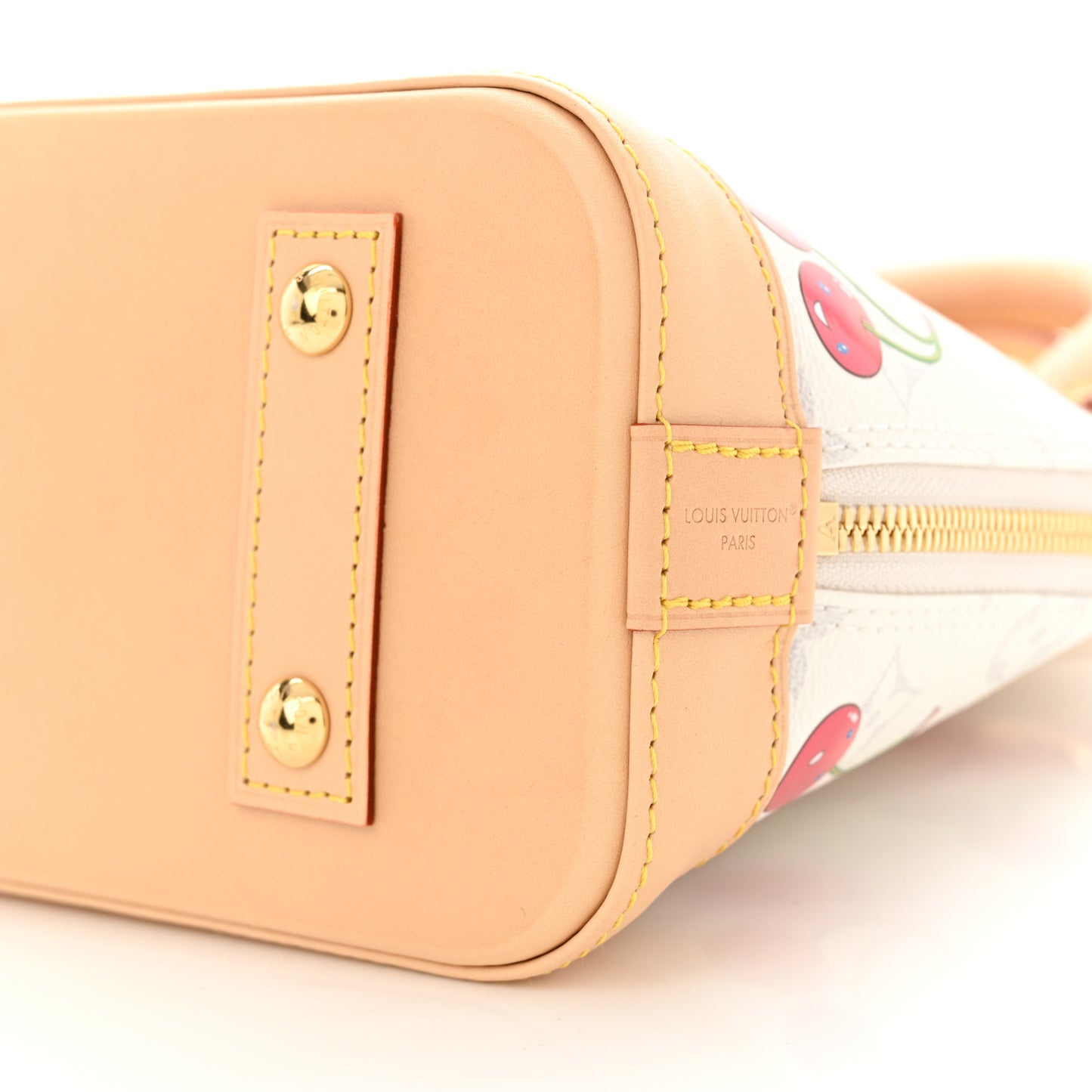 LV X TM Monogram Cerises Alma BB White