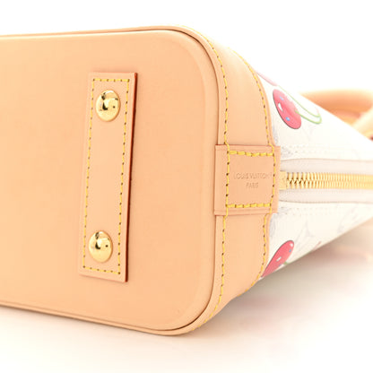 Louis Vuitton LV X TM Monogram Cerises Alma BB White 9 of 9
