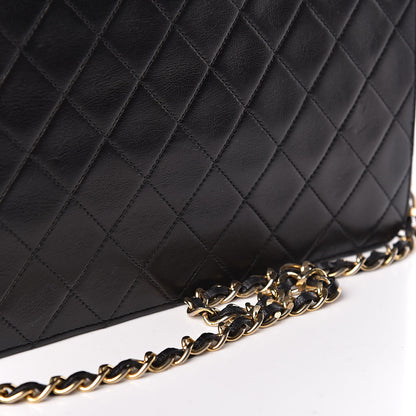 Chanel Lambskin Quilted Medium Single Flap Black 20 of 21