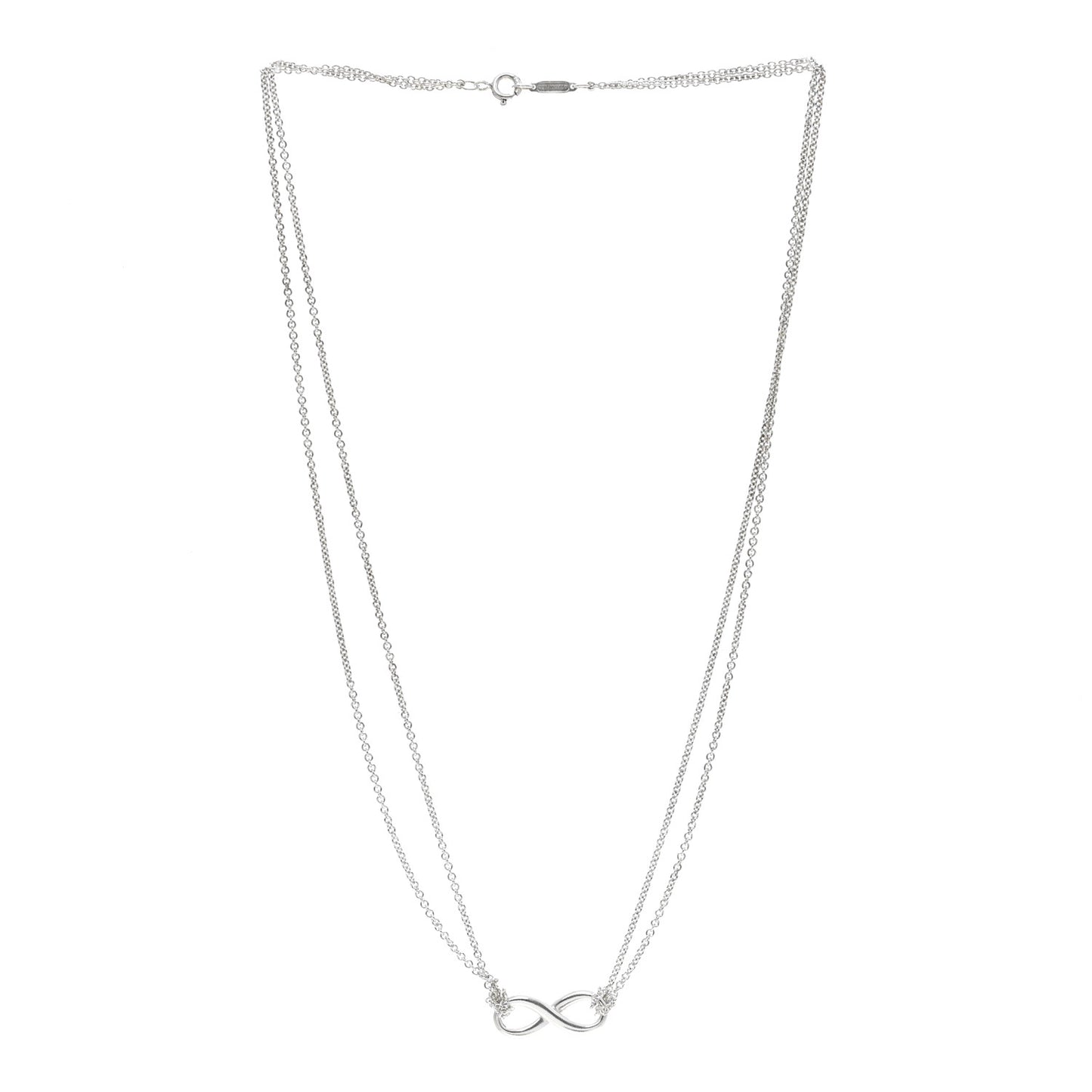 Sterling Silver Infinity Pendant Necklace