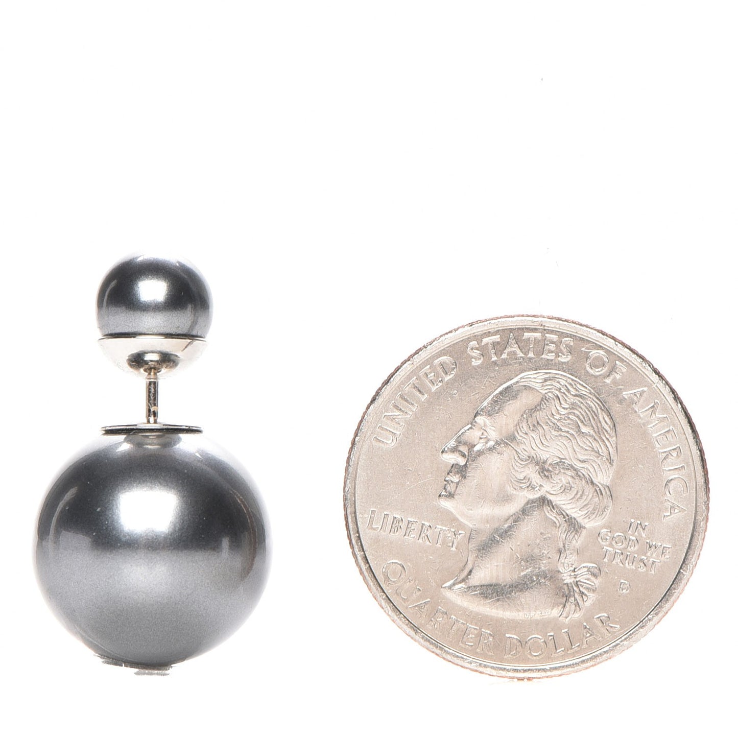 Mise En Dior Tribal Earrings Grey