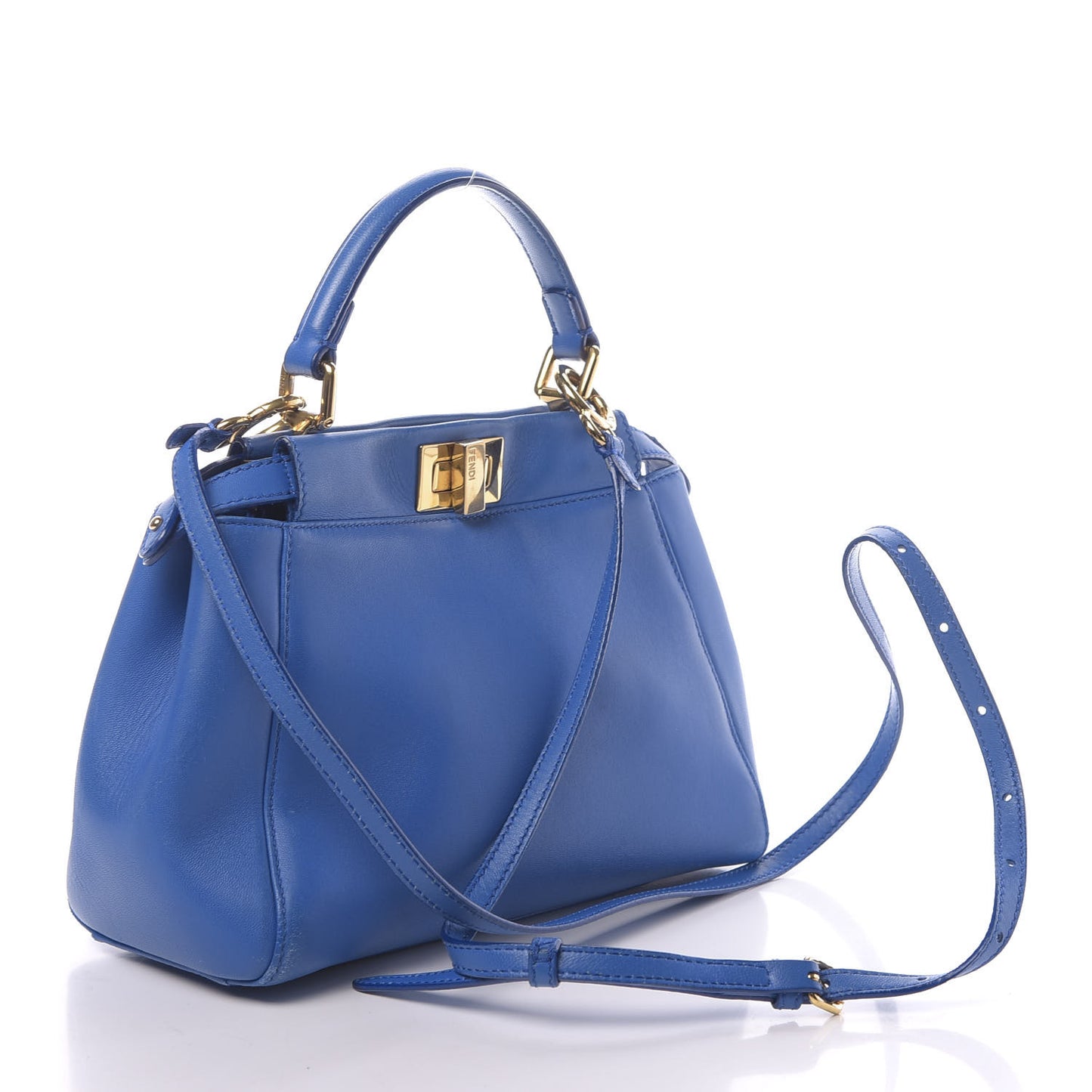 Nappa Mini Peekaboo Iconic Satchel Bleuette