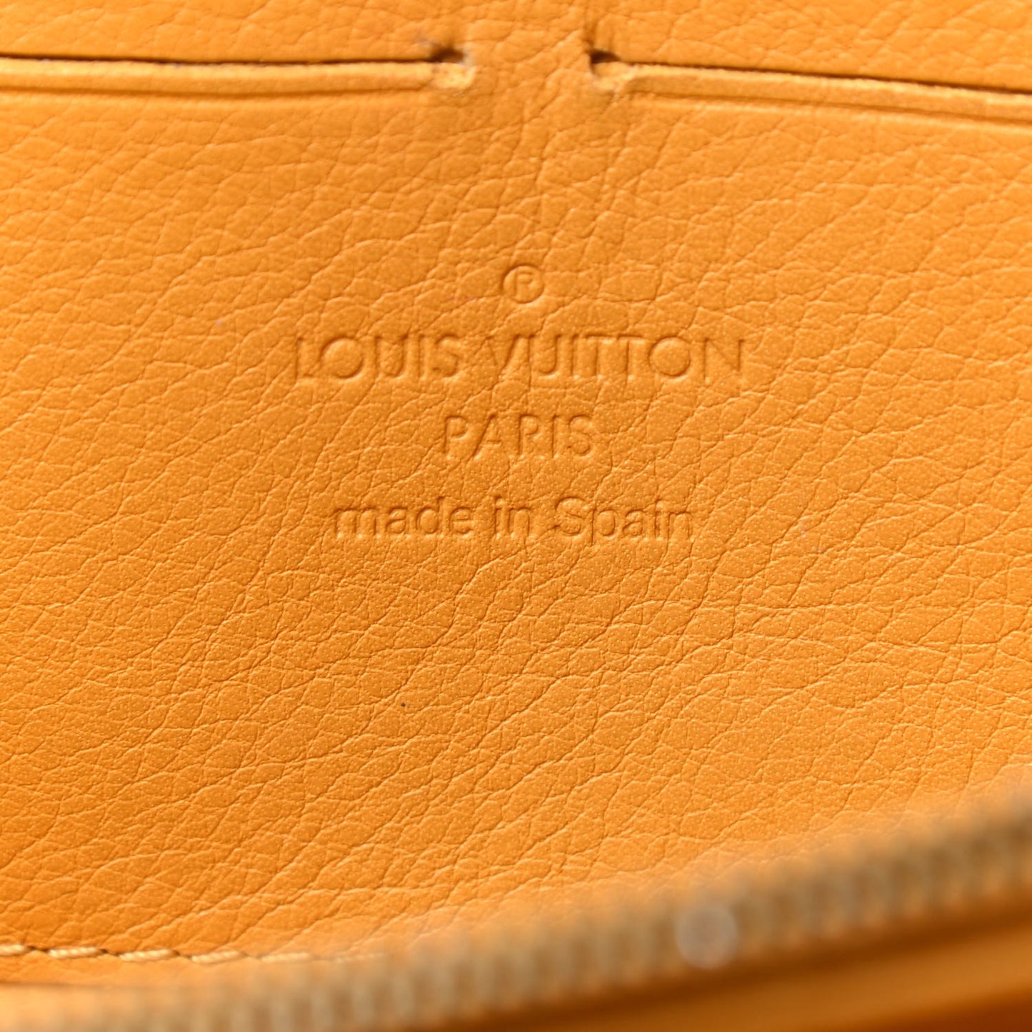 Monogram Denim Zippy Wallet Blue