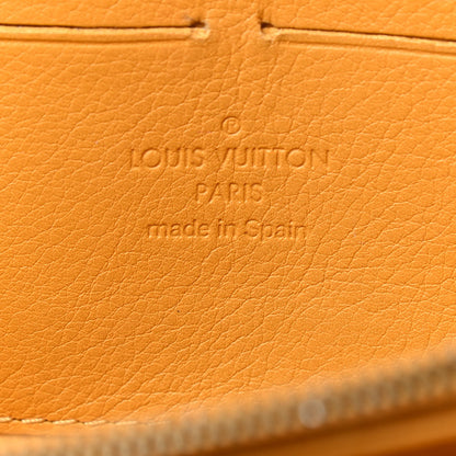 Louis Vuitton Monogram Denim Zippy Wallet Blue 6 of 8