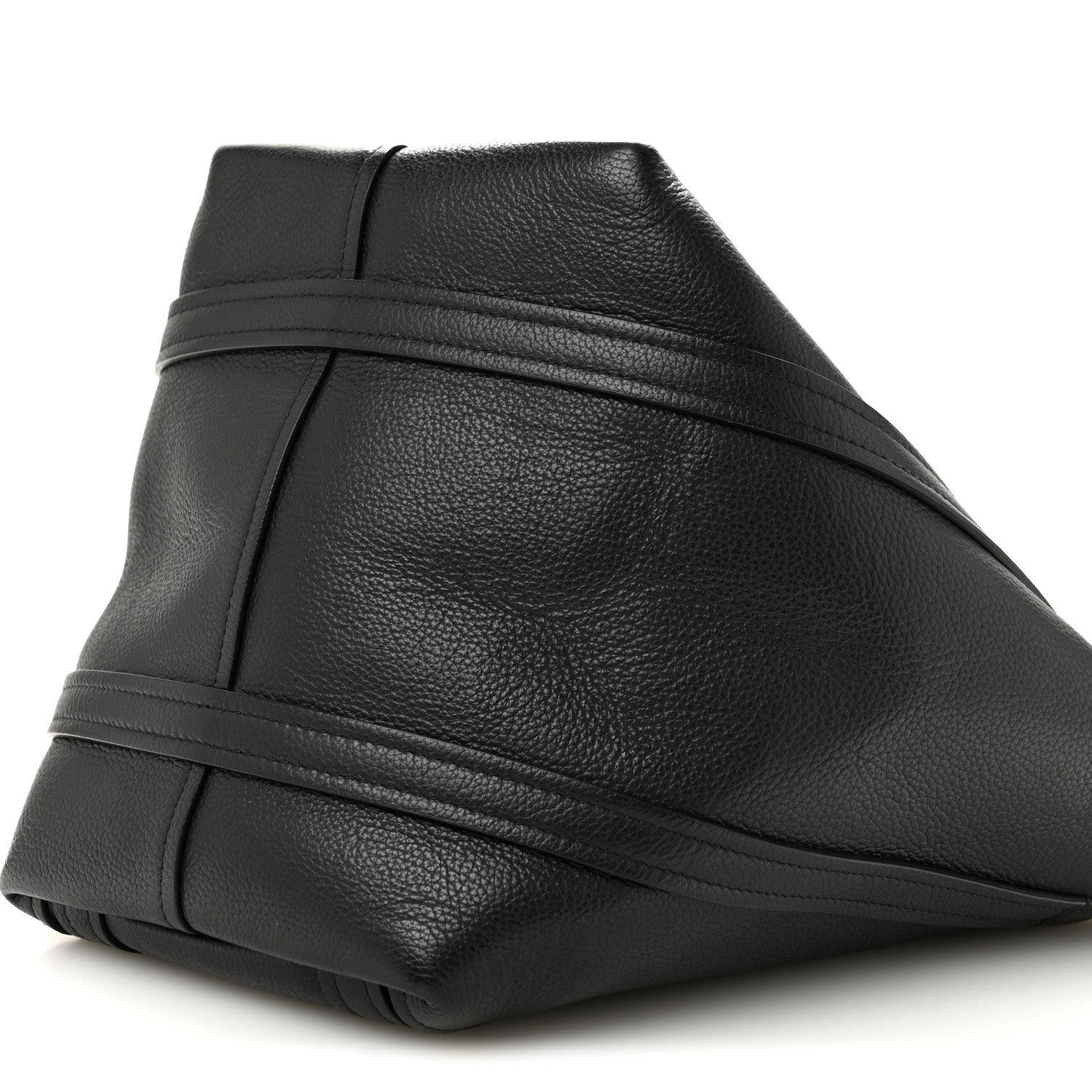 Balenciaga Grained Calfskin Small Everyday North South Shoulder Tote Bag Black 10 of 10