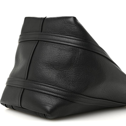 Balenciaga Grained Calfskin Small Everyday North South Shoulder Tote Bag Black 10 of 10