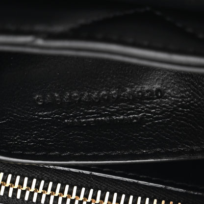 Saint Laurent Calfskin Y Quilted Monogram Small Loulou Chain Satchel Black 8 of 12