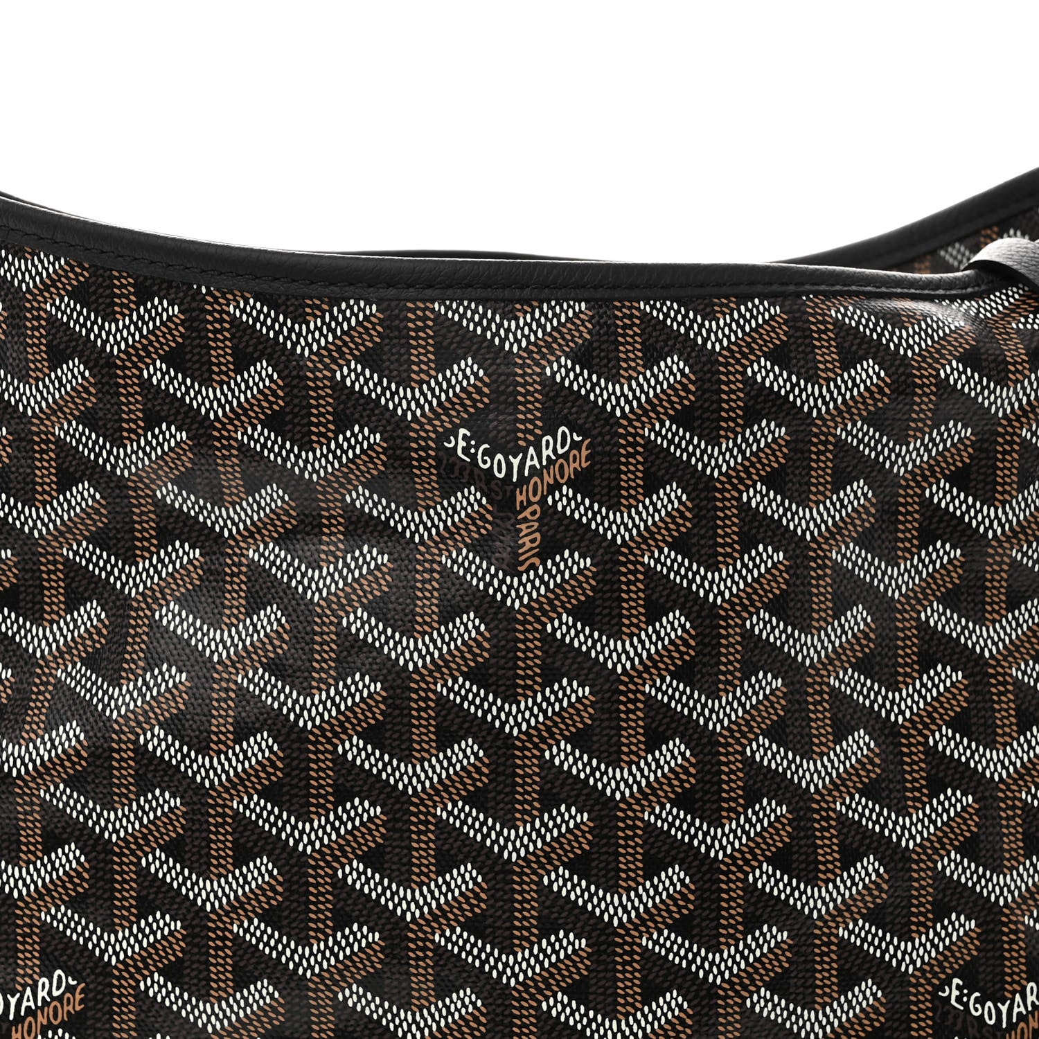 Goyard Goyardine Boheme Hobo Black 7 of 9
