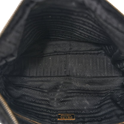 Prada Nylon Saffiano Small Top Handle Bag Black 5 of 14
