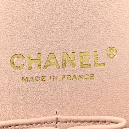 Chanel Caviar Quilted Medium Double Flap Light Beige 6 of 13