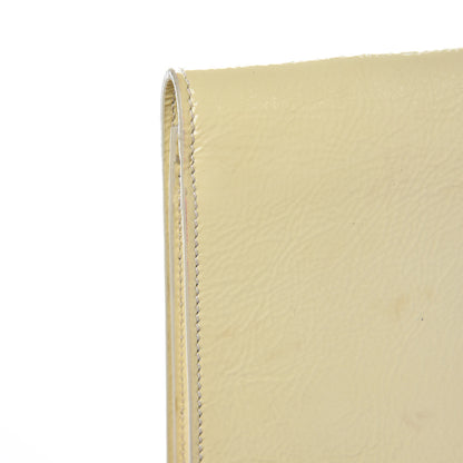 Saint Laurent Patent Calfskin Large Belle De Jour Clutch Off White 14 of 15