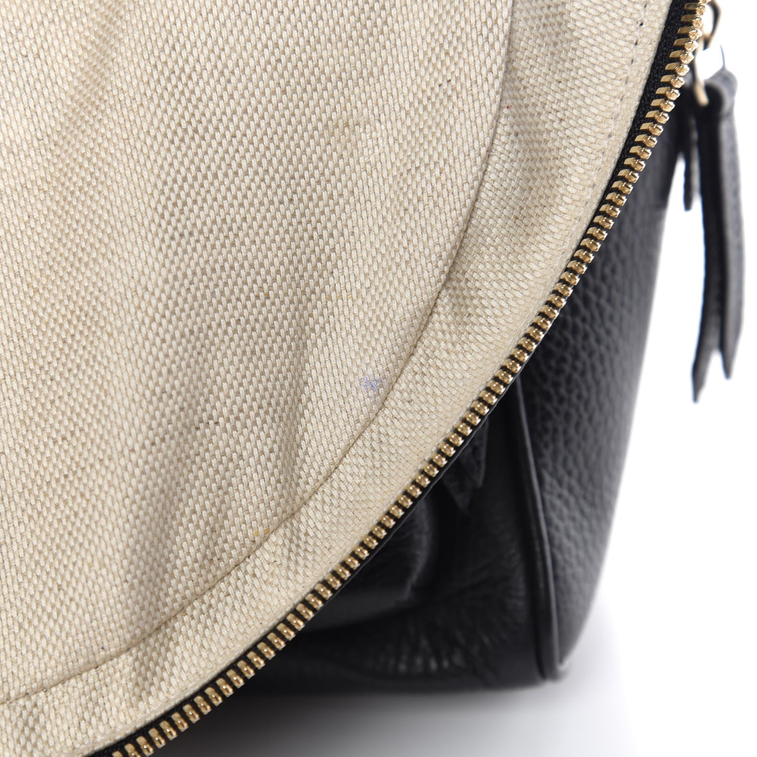 Gucci Pebbled Calfskin Soho Chain Backpack Black 7 of 7