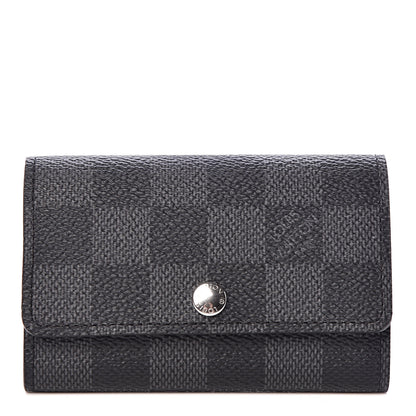 Louis Vuitton Damier Graphite Multicles 6 Key Holder 1 of 8