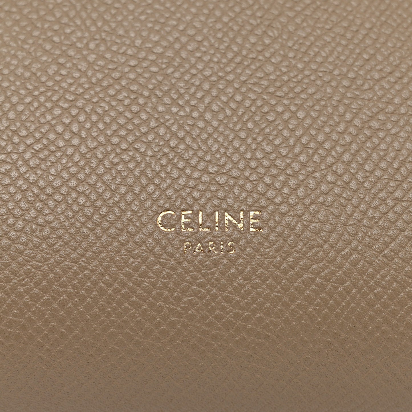 Grained Calfskin Nano Belt Bag Light Taupe