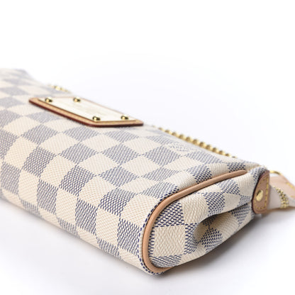 Louis Vuitton Damier Azur Eva Clutch 6 of 9