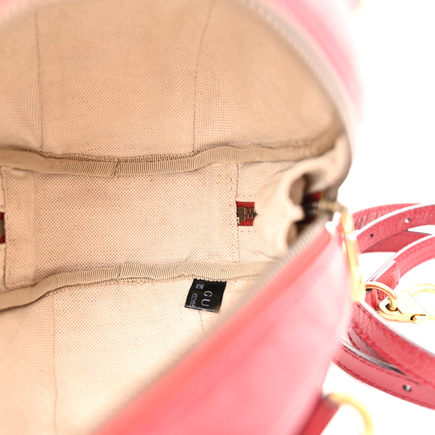 Gucci Piuma Lux Energy Mini Tifosa Basketball Shaped Shoulder Bag Romantic Cerise 5 of 13